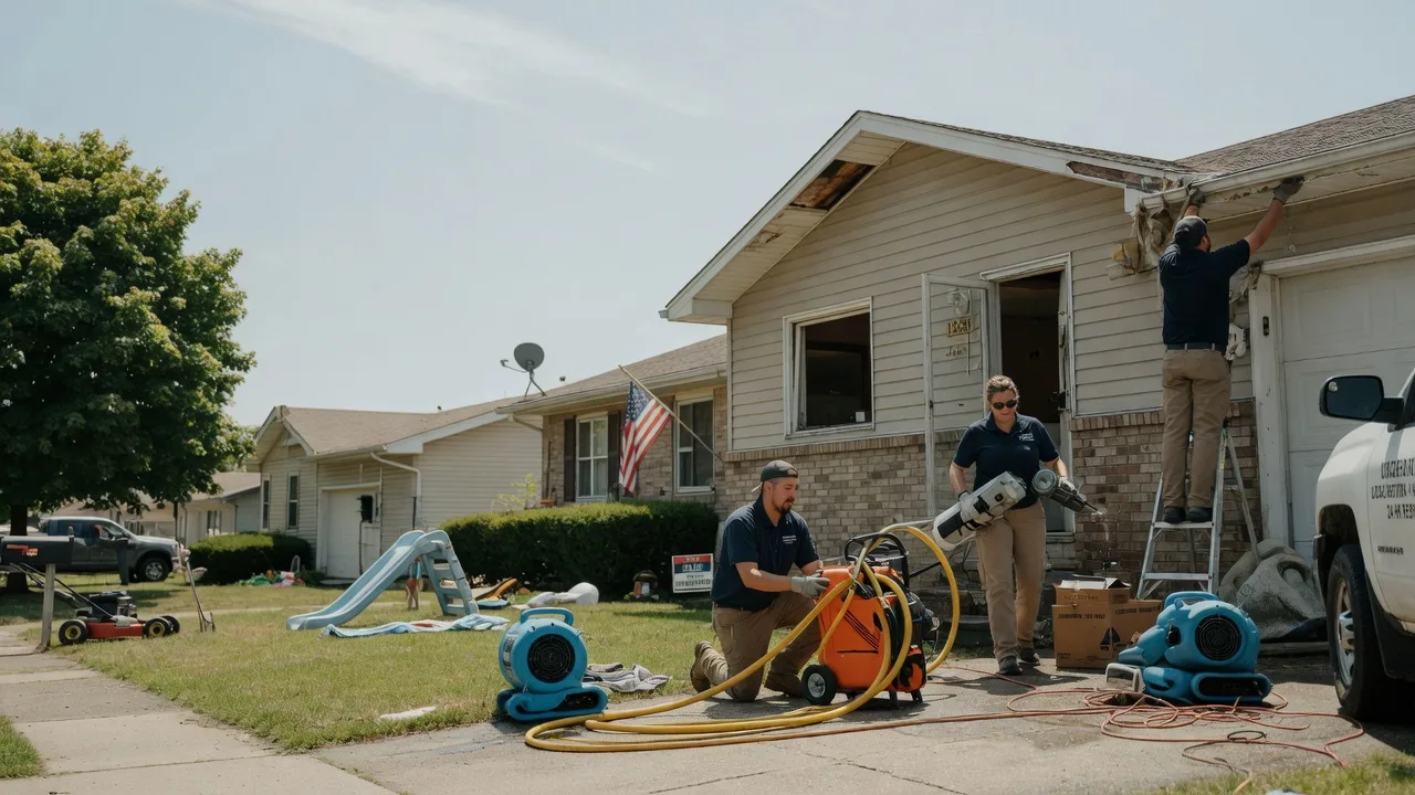 Water Damage Restoration in Four States, WV near me